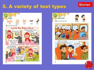 5. A variety of text types

Stories

 