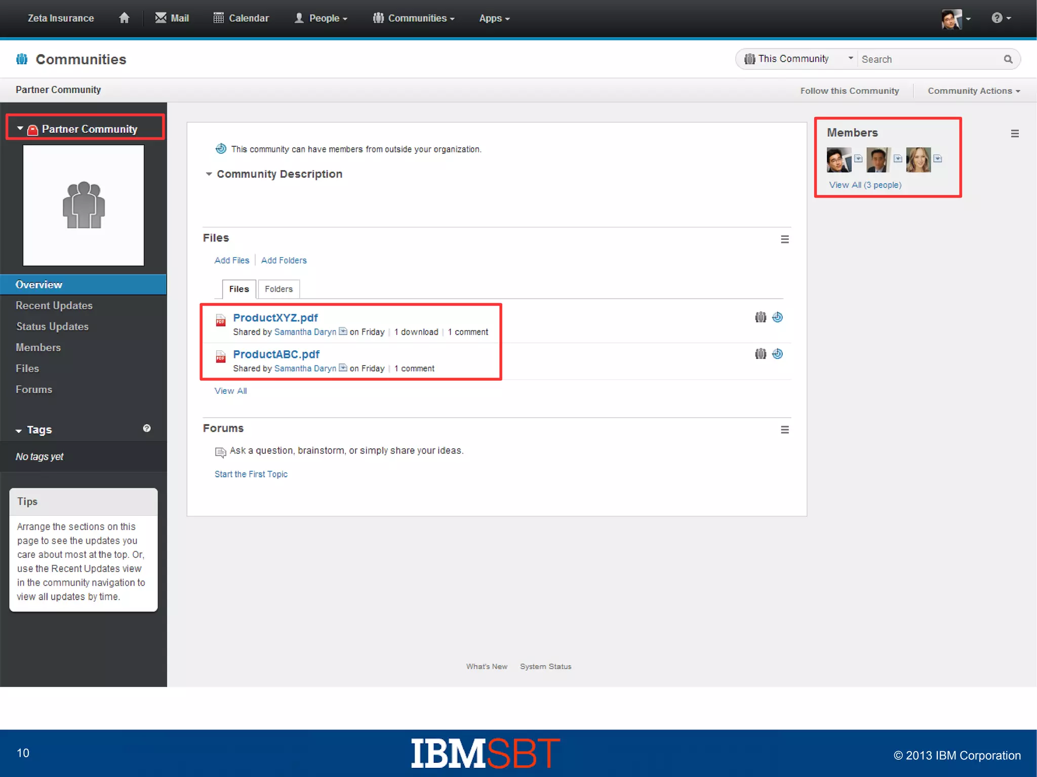 10

© 2013 IBM Corporation

 