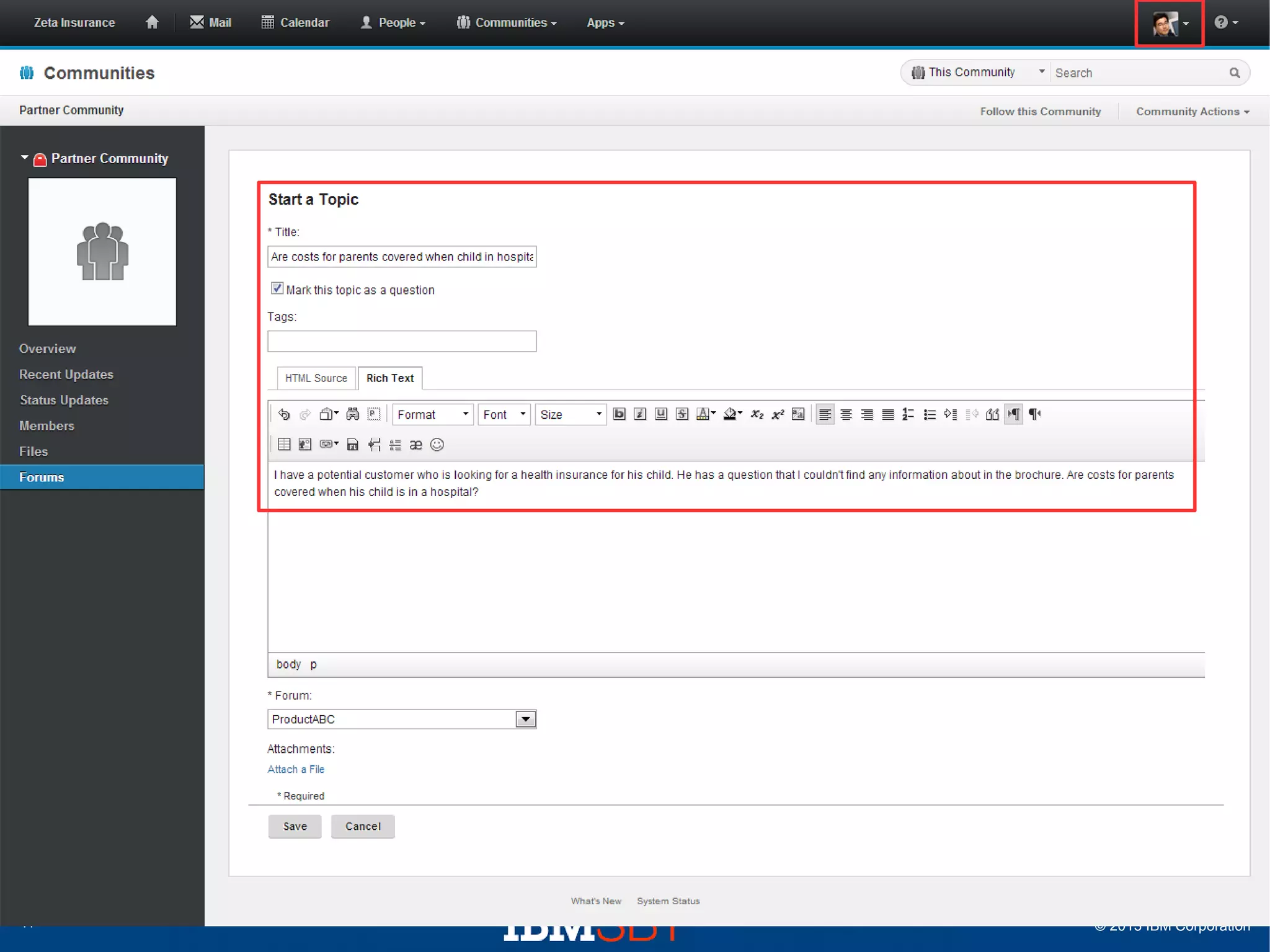 11

© 2013 IBM Corporation

 