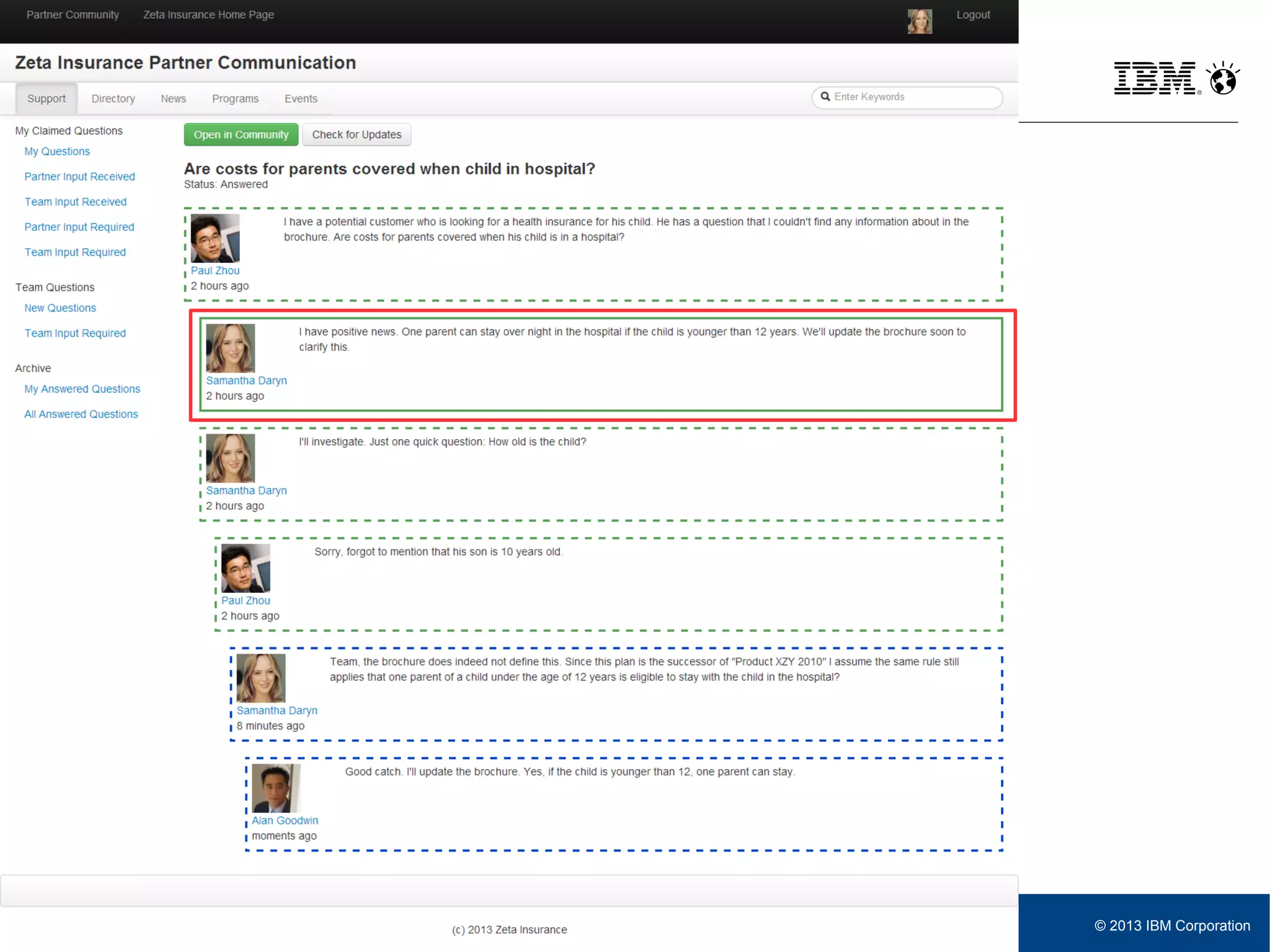 32

© 2013 IBM Corporation

 