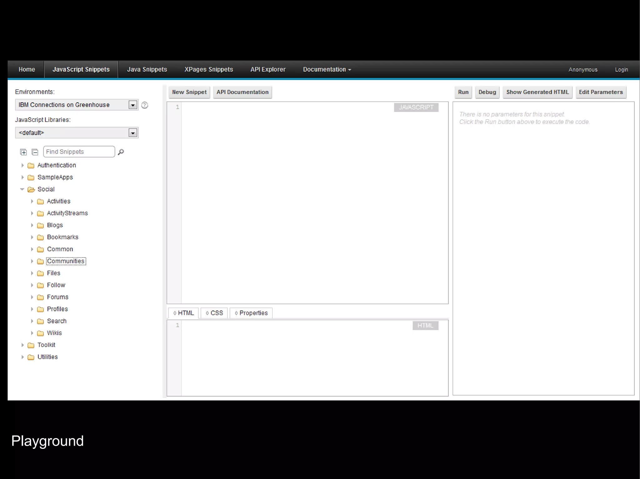 Playground
© 2013 IBM Corporation

 