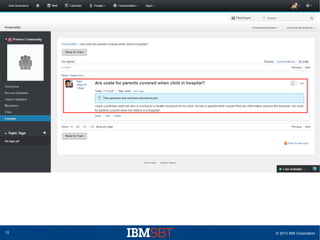 12

© 2013 IBM Corporation

 