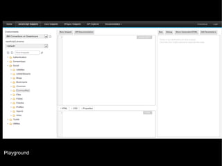 Playground
© 2013 IBM Corporation

 