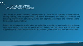Smart Contract Development Explained The Technology Behind Autonomous ...