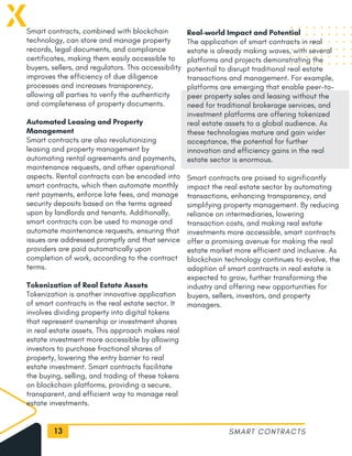 THE EVOLUTION OF SMART CONTRACTS: TRANSFORMING BUSINESS PROCESSES | PDF