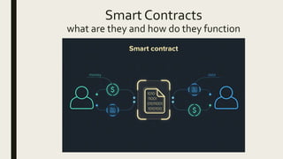 Smart contracts an innovative tool | PPTX