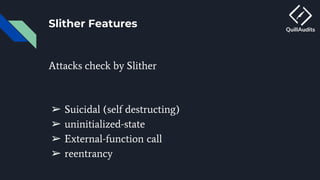 QuillAudit Smart contracts audit ppt - https://audits.quillhash.com