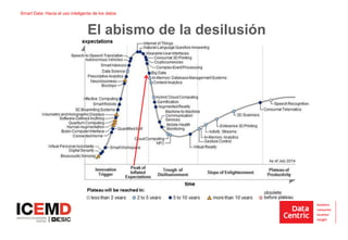 Smart Data: Hacia el uso inteligente de los datos
El abismo de la desilusión
 