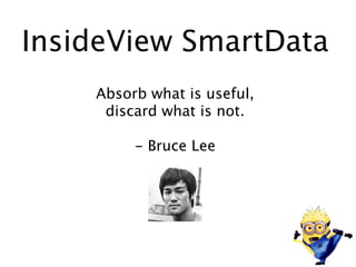 InsideView SmartData
Absorb what is useful,
discard what is not.
- Bruce Lee

 
