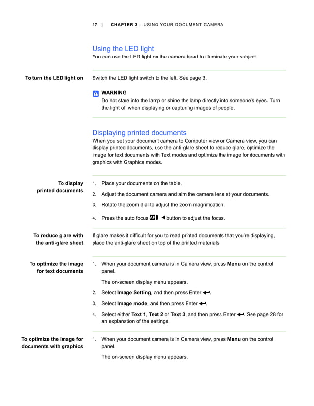 Smart DC330 Document Camera Guide PDF