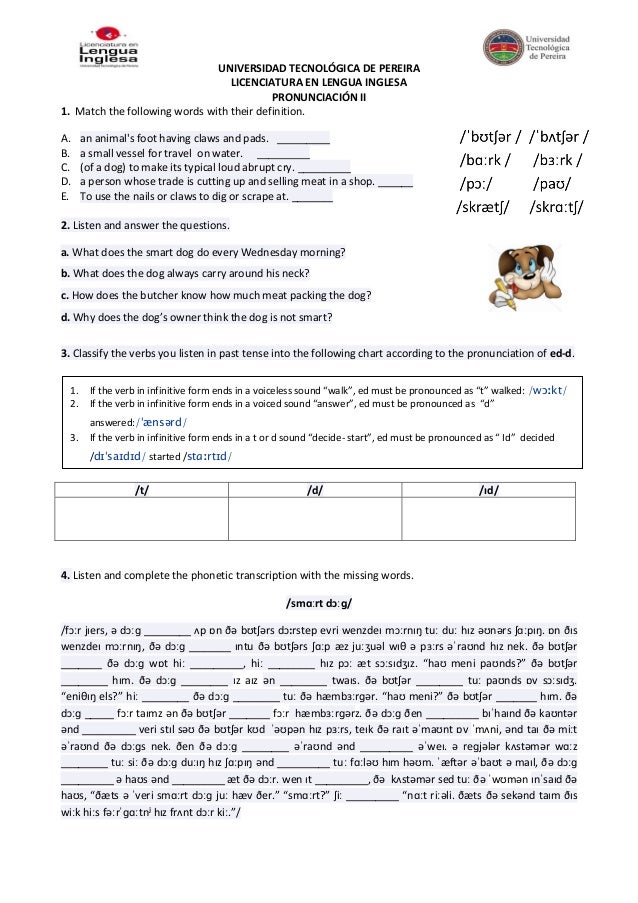 Smart Dog Worksheet Smart Dog Worksheet