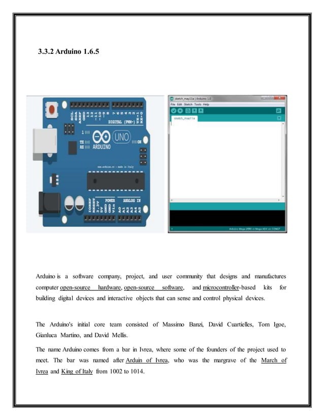 Smart door project report shivnaresh likhar