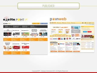 PUBLISHER

Copyright©PT. Adways Indonesia 2013. All Rights Reserved

 