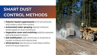 Smart Dust Control in Construction Methods That Work Without Compromise ...