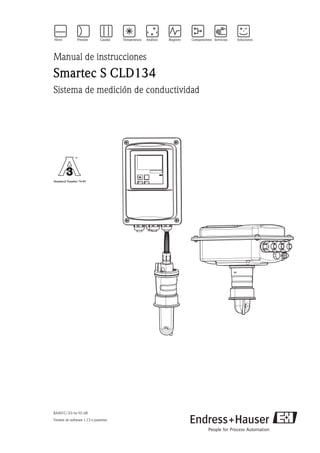 BA401C/23/es/01.08
Versión de software 1.13 o posterior
Manual de instrucciones
Smartec S CLD134
Sistema de medición de conductividad
Standard Number 74-03
R
 
