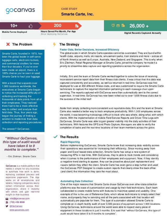 Smarte Carte Case Study with GoCanvas