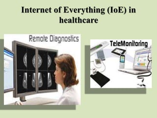Internet of Everything (IoE) in
healthcare
 
