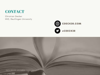 Smart Environment for DDL