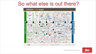 Prepared and presented by:
So what else is out there?
 