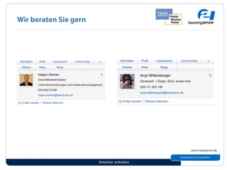 Wir beraten Sie gern




                       Smarter arbeiten
 