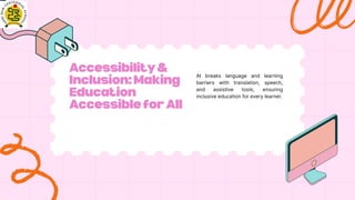 Smarter Classrooms How AI Is Transforming Education in India. | PDF