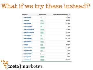 What if we try these instead? 