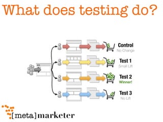 What does testing do? 