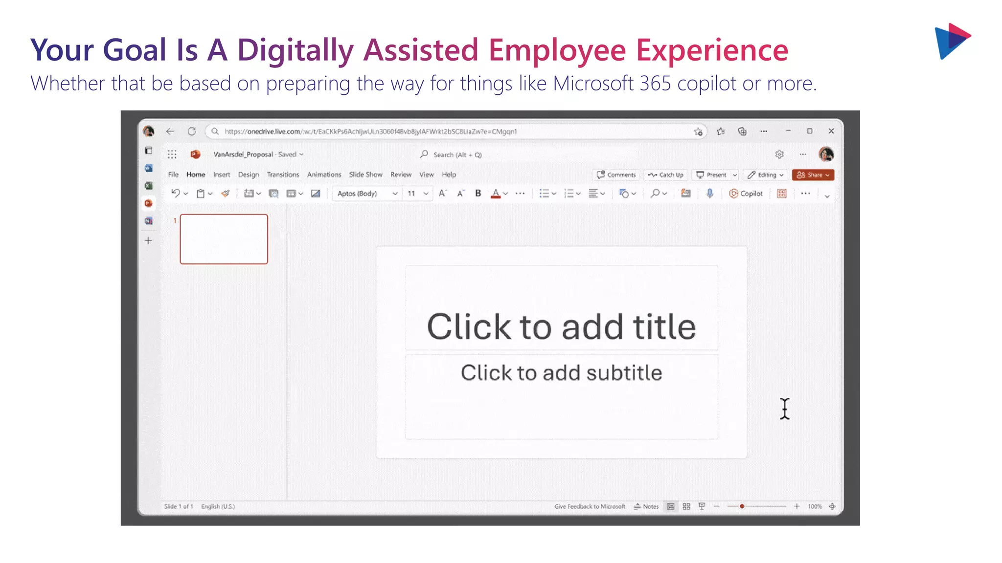 Whether that be based on preparing the way for things like Microsoft 365 copilot or more.
 