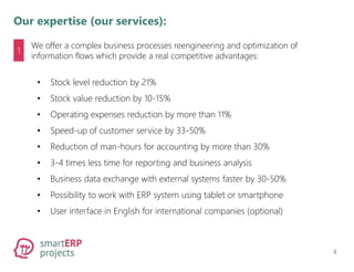 About Smart ERP Projects | PPTX