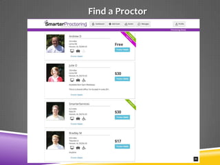 Find a Proctor
 