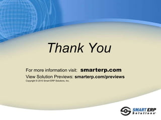 Customers and Vendors