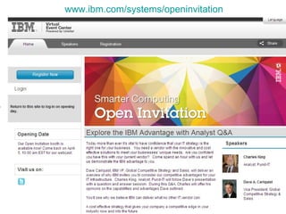 www.ibm.com/systems/openinvitation
 