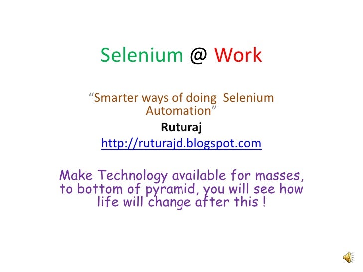 5 Reasons To Utilize Selenium In Automation Testing