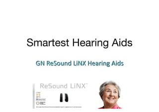Smartest Hearing Aids

 