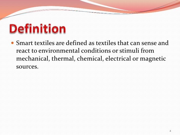 Smart Fabrics & Interactive Fabrics