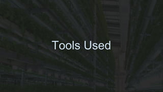 Tools Used
 