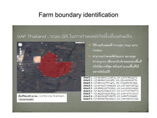 Farm boundary identification
 