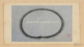Start from opening hearth