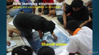 learning and practice based on technology
Shared vision