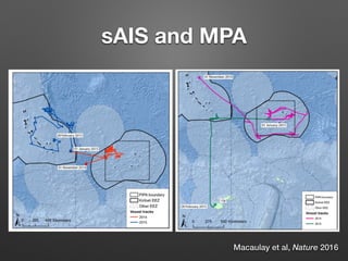 sAIS and MPA
Macaulay et al, Nature 2016
 