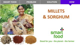 Smartfood- Good for you - the planet - the farmer by Joanna Kane-Potaka, Assistant Director General, External Relations, ICRISAT