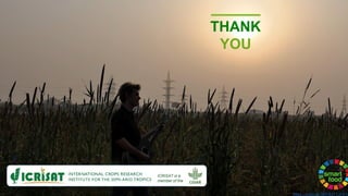 Smartfood- Good for you - the planet - the farmer by Joanna Kane-Potaka, Assistant Director General, External Relations, ICRISAT