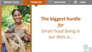 Smartfood- Good for you - the planet - the farmer by Joanna Kane-Potaka, Assistant Director General, External Relations, ICRISAT