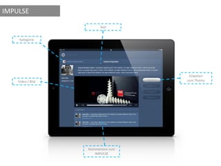 IMPULSE
Kategorie
Kommentare zum
IMPULSE
Etiketten
zum ThemaVideo / Bild
Text
 