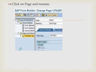 
 Click on Page and rename.
 