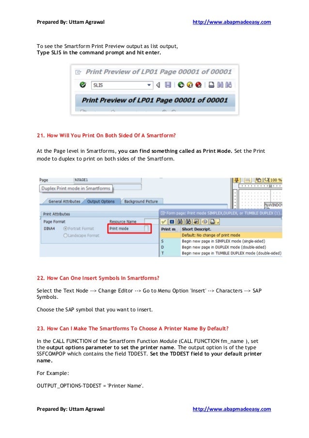 smartform interview questions and answers in sap abap jobs from home