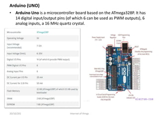 Smart garbage monitoring system using internet of things | PPTX