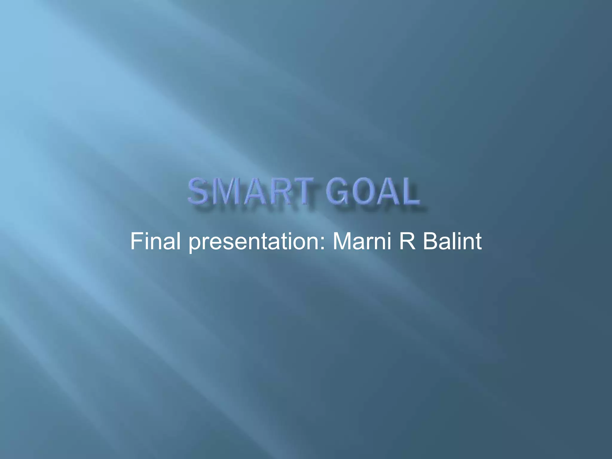 Smart Goal Power Point PPT smart-goal-power-point-ppt