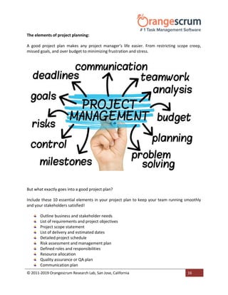 Smart Goal Setting and Project Planning | PDF
