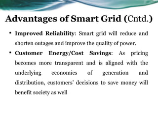 Smart Grid Introduction | PPTX